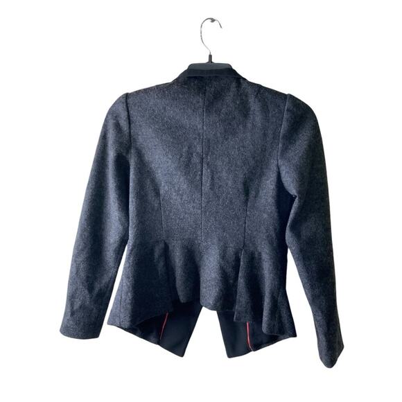 Elevenses Blazer Jacket Womens 12 Wool Blend One Button Tailored Fit Workwear - Picture 2 of 11